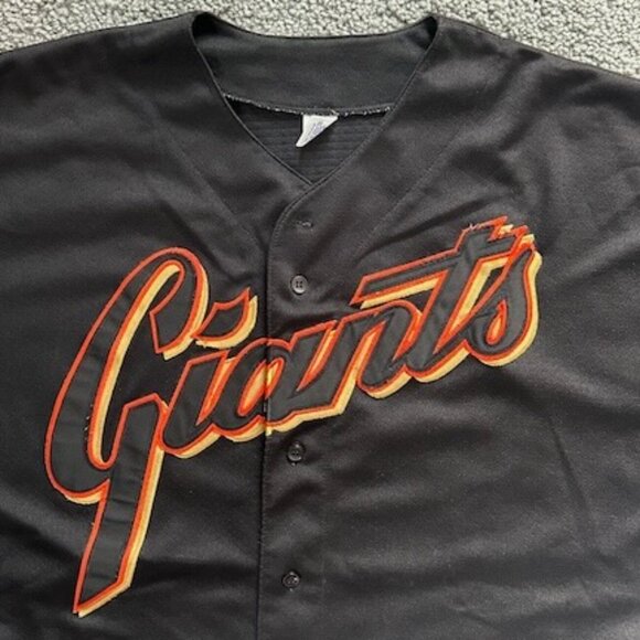 SF Giants Baseball Jersey by Russell Athletic MLB Genuine Merch. Sz. XL  VGUC - Picture 7 of 9
